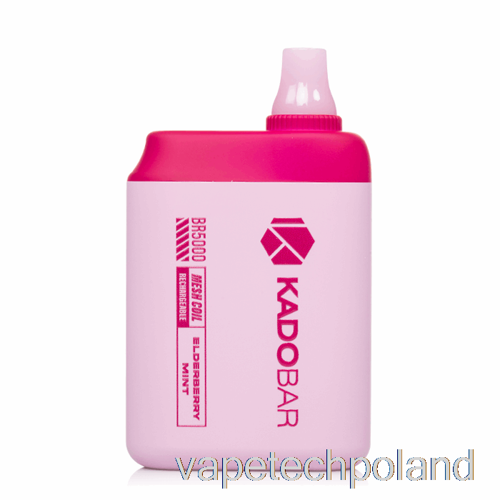 Vape Shop Warszawa Kado Bar Br5000 Jednorazowy Miętowy